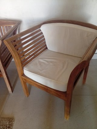 Muebles Jardín en Madera de Teca