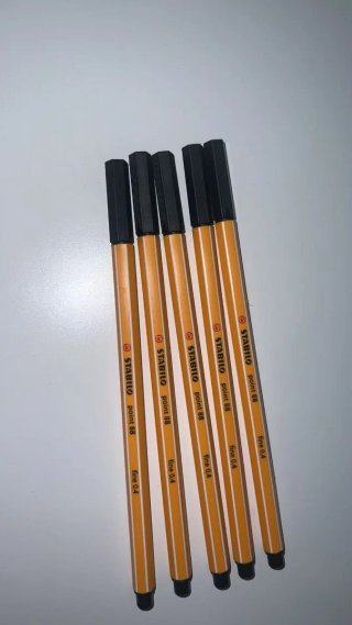 Set di 5 Penne Stabilo Point 88