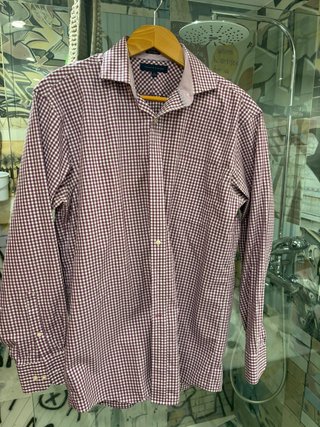 Camisa Tommy Hilfiger Cuadros Talla XL