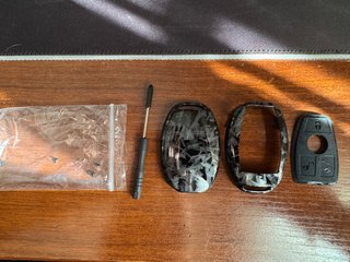 Funda Llave Carbono Mercedes