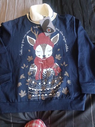 Sudadera Keep and Trendy Azul
