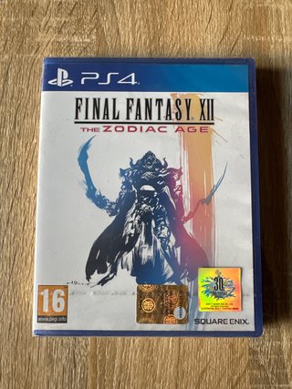 Final Fantasy XII The Zodiac Age PS4 Precintado