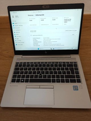 Portátil HP Elitebook 840 G6 Plata