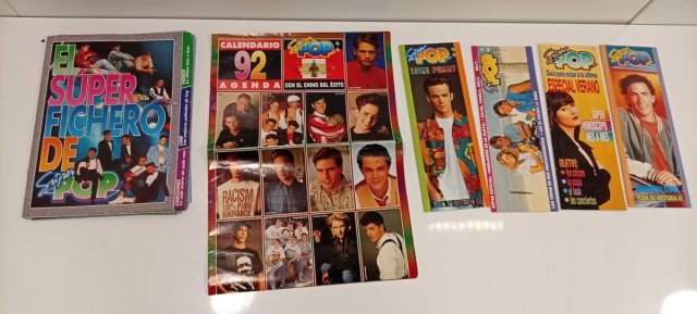 SUPER POP. FICHERO, CALENDARIO Y LA HISTORIA