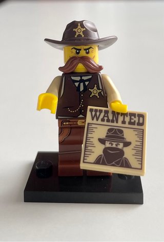 Lego Sheriff vaquero. Serie 13. 71008.