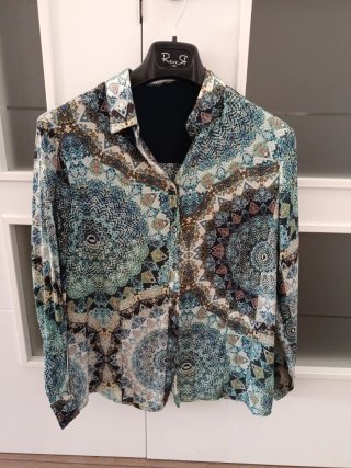 Blusa Estampada Talla M