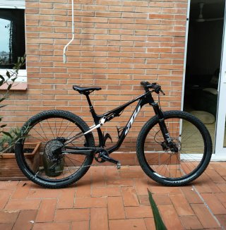 Bicicleta KTM Carbono Doble Suspensión Talla S