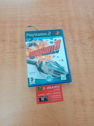 JUEGO PS2 BURNOUT 3 TAKEDOWN