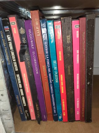 LPs. Óperas.Cofres de Vinilos de Ópera