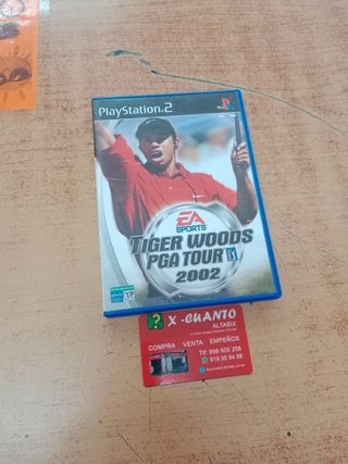 JUEGO PS2 TIGER WOODS PGA TOUR 2002