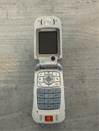 Motorola flip telefono non testato