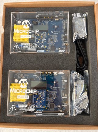 Placa base Microchip PL360-EK Kit de Desarrollo