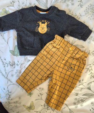 Conjunto Winnie the Pooh Disney bebé 1 mes
