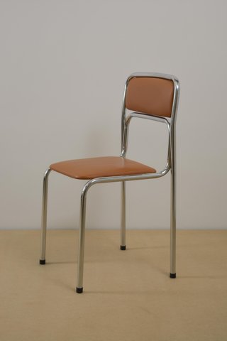 Sedia Soudexvinyl tubolare vintage - Bauhaus - anni '60