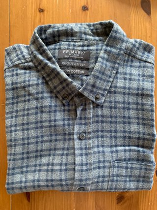 Camisa de cuadros Primark Vintage Talla XXL