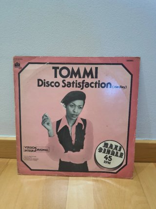 Vinilo Tommi - Disco Satisfaction (Maxi Single)