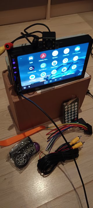 Radio Pantalla Android con CarPlay