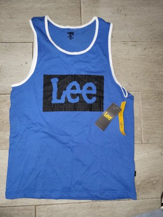 Camiseta de tirantes Lee azul