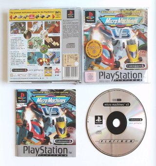 Micro Machines V3 completo multilingua PS1 PS2 PS3