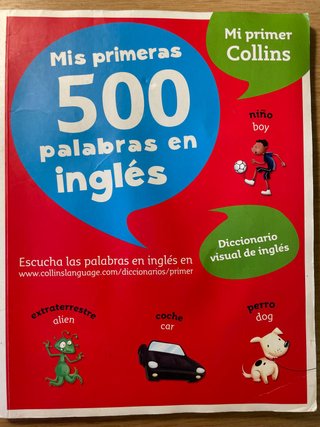 Mis primeras 500 palabras en inglés – Diccionario