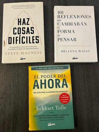 PACK DE 3 LIBROS DE CRECIMIENTO PERSONAL