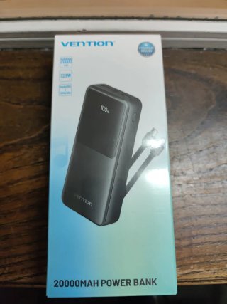 Batería Externa Vention 20000mAh