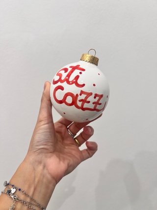 Pallina di Natale divertente