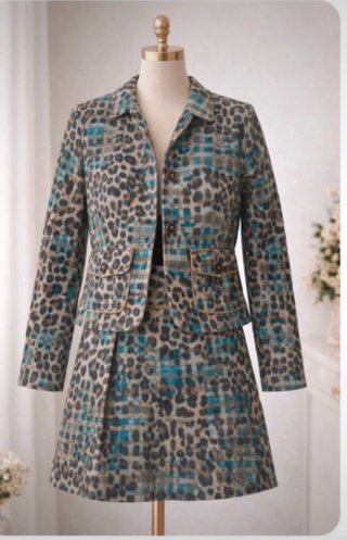 Traje de chaqueta y falda Pampolina