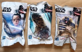 Set 3 Personaggi Star Wars Flash Heroes Eurospin
