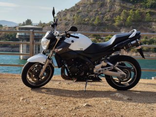 Suzuki GSR 600 Naked Blanca y Negra
