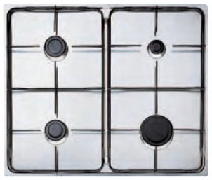Placa de gas Teka EC.4G Inox (butano)