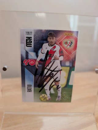 Cromos Ratiu firmados