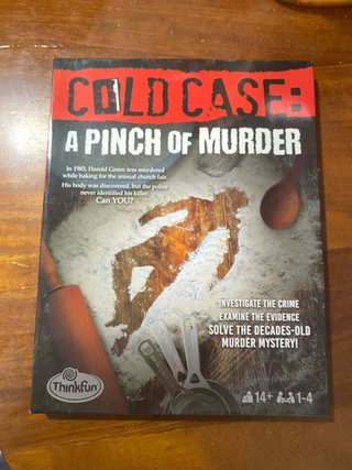 Juego de mesa Cold Case: A Pinch of Murder