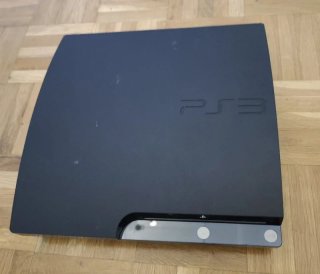 PS3 Slim Negra 300GB Modific.