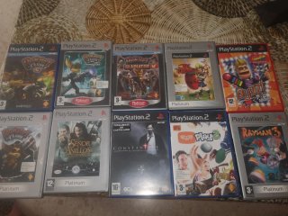 Consola PlayStation 2 (PS2) con 10 juegos