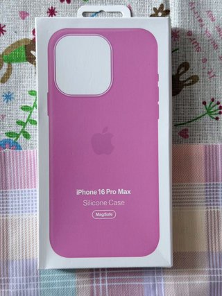 Funda Silicona MagSafe iPhone 16 Pro Max Rosa