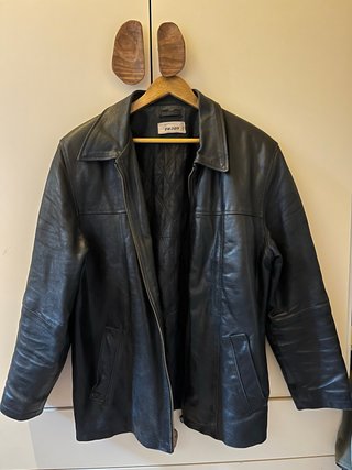 Chaqueta de Piel 100% Negra