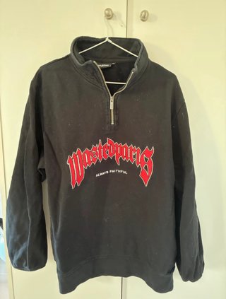 Sudadera Wasted Paris Negra
