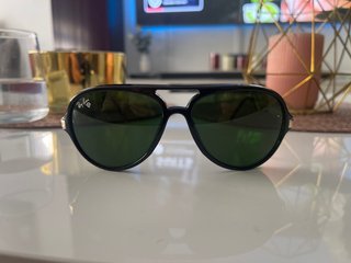 Gafas de sol Ray-Ban aviador negras