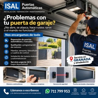 Reparación de puertas automáticas y motores – Gran