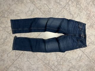 Pantalón Vaquero Recto Massimo Dutti Azul