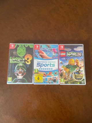 3 giochi per Nintendo Switch