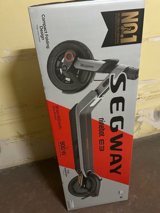 Caja Patinete Segway Ninebot E3