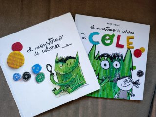 El monstruo de colores y Va al cole