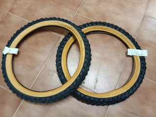 2 Neumáticos BMX 16 pulgadas Old School