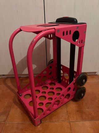 Trolley Zuca Rosa para Patinaje