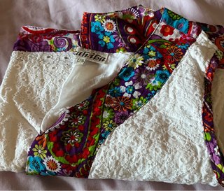 Vestido Sahiba Estampado Talla L