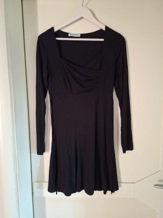 Abito corto nero Anouschka