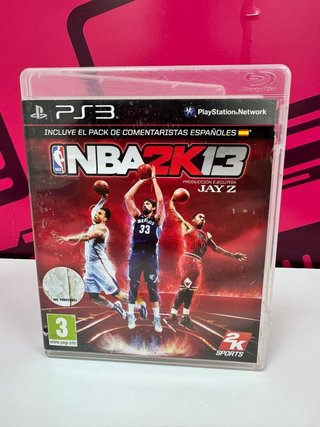 Videojuego PS3 NBA 2K13