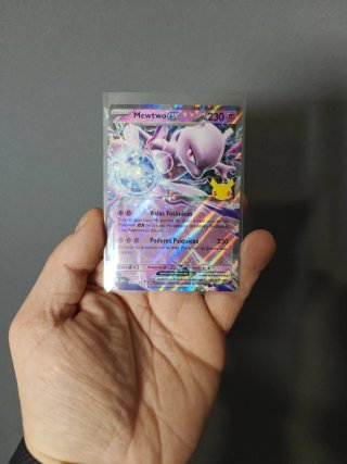 Carta Pokémon Mewtwo EX 30 Aniversario